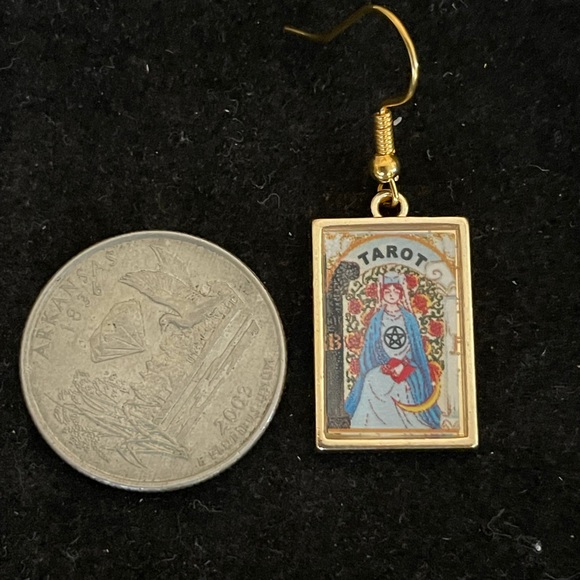 Tarot Card Earrings - Picture 3 of 4